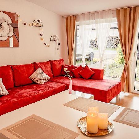 W5 - Urlaubsmagie - Wohnung Mit Grill, Terrasse & Pool Lichtenhain  Exterior foto